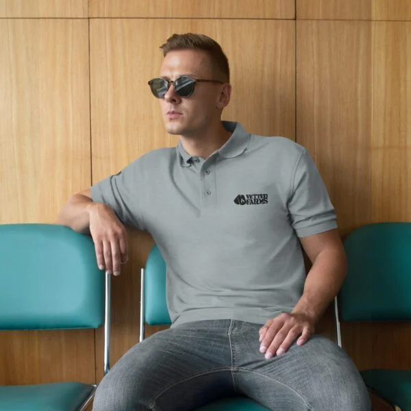 Men's Premium Polo (Dark Logo)